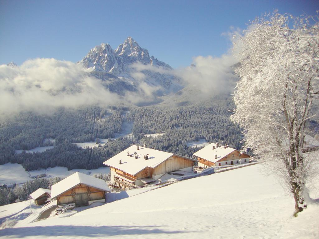 Vila Egarterhof San Candido Exteriér fotografie